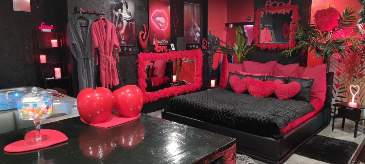 Loft Romantique Hammam Spa Privatif Playroom Grenoble Exterior foto